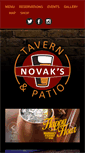 Mobile Screenshot of novakstavern.com